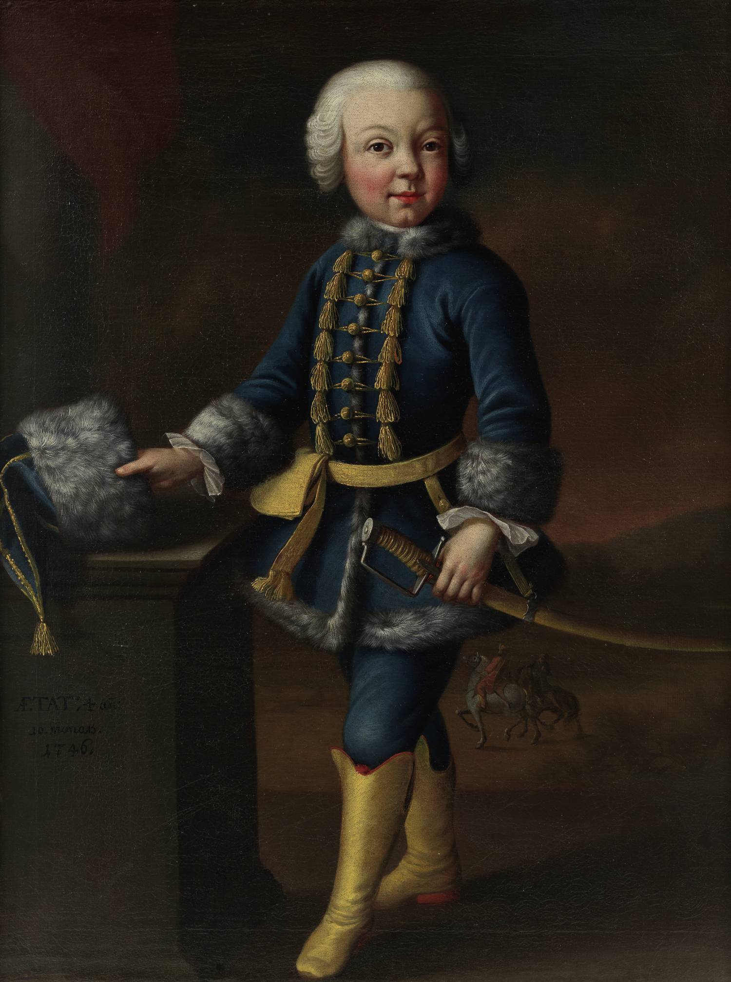 Knabenbildnis aus der Familie Peyer